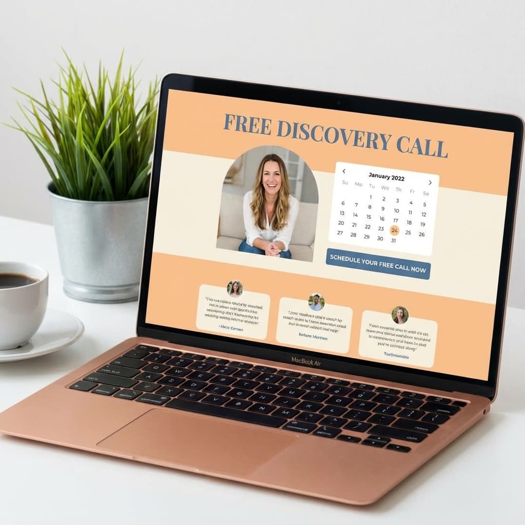 How to Build a High-Converting Discovery Call Booking Page for Coaches