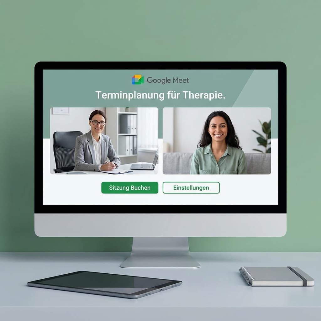 Google Meet für Therapeuten: Anleitung & Datenschutz