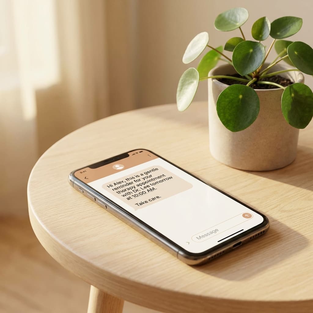15+ Therapy Appointment Reminder Text Message Examples (2026)